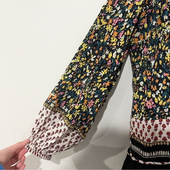 Free People Gardenia Floral Tunic Dress - Picture 4 of 9